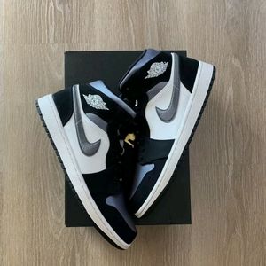 Nike Air Jordan 1 Mid SE Satin Smoke Grey